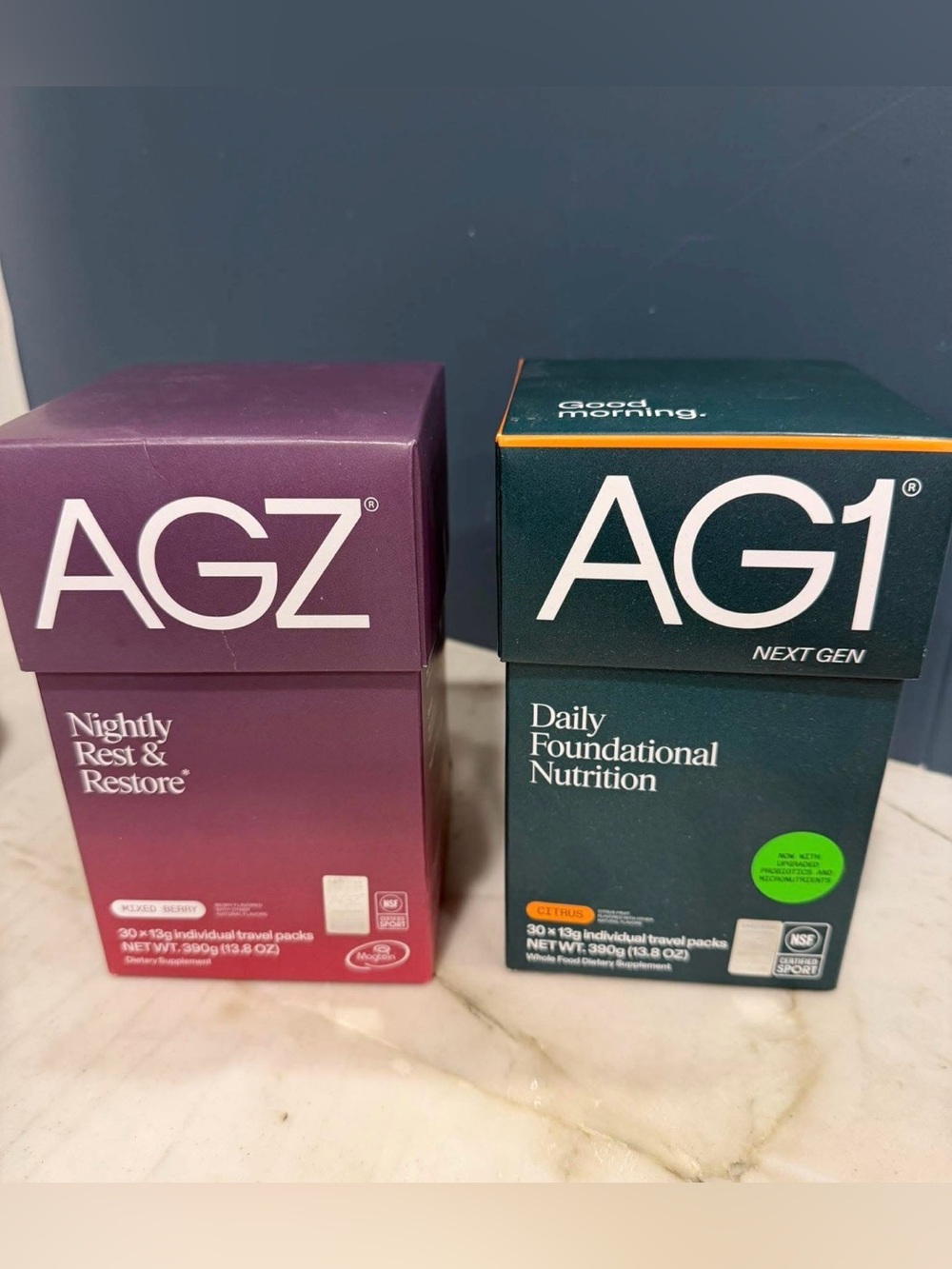AG1 and AGZ new in box never opened